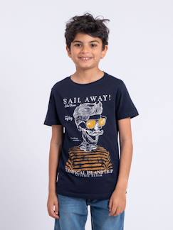 Garçon-T-shirt, polo, sous-pull-T-shirt-T-shirt manches courtes col rond pur coton noumick garçon