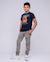 T-shirt col rond pur coton nitali garçon Blanc+Bleu marine+Gris 8 - vertbaudet enfant 