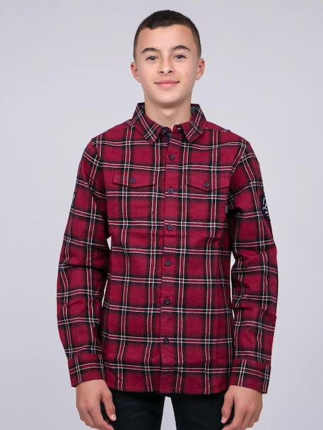 Garçon-Chemise manches longues carreaux tamaro garçon