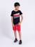 T-shirt manches courtes col rond pur coton noblake garçon Blanc+Gris clair+Noir 12 - vertbaudet enfant 