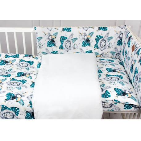 Parure de lit bébé en coton savana Savana, lion 2 - vertbaudet enfant 