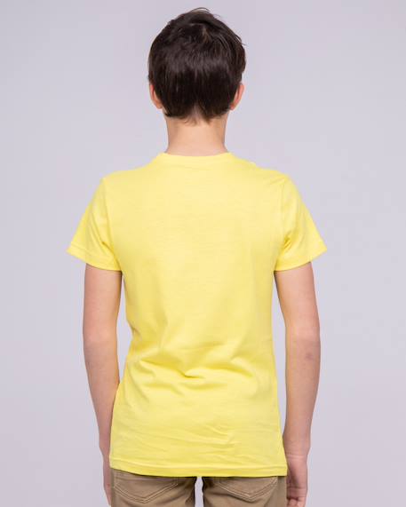 T-shirt col rond pur coton nibou garçon Blanc+Jaune+Vert 6 - vertbaudet enfant 