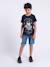 T-shirt manches courtes col rond pur coton nuplaton garçon Bleu marine+Gris clair+Kaki 8 - vertbaudet enfant 