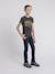 T-shirt col rond pur coton joultix garçon Antra+Bleu marine+Cognac 4 - vertbaudet enfant 