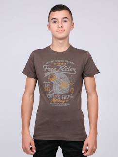 Garçon-T-shirt, polo, sous-pull-T-shirt-T-shirt col rond pur coton jordy garçon