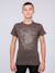 T-shirt col rond pur coton jordy garçon Bordeaux+Gris foncé+Kaki 9 - vertbaudet enfant 