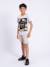 T-shirt manches courtes col rond pur coton noctavio garçon Gris+Kaki+Rouge 4 - vertbaudet enfant 