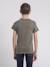 T-shirt col rond pur coton jacraig garçon Bleu marine+Bordeaux+Kaki 10 - vertbaudet enfant 