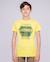 T-shirt col rond pur coton nibou garçon Blanc+Jaune+Vert 5 - vertbaudet enfant 