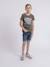 T-shirt col rond niroulio garçon Blanc+Kaki+Rouge 8 - vertbaudet enfant 