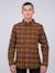 Chemise manches longues carreaux tamaro garçon Bordeaux+Marron 5 - vertbaudet enfant 