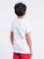 T-shirt manches courtes col rond pur coton noblake garçon Blanc+Gris clair+Noir 2 - vertbaudet enfant 