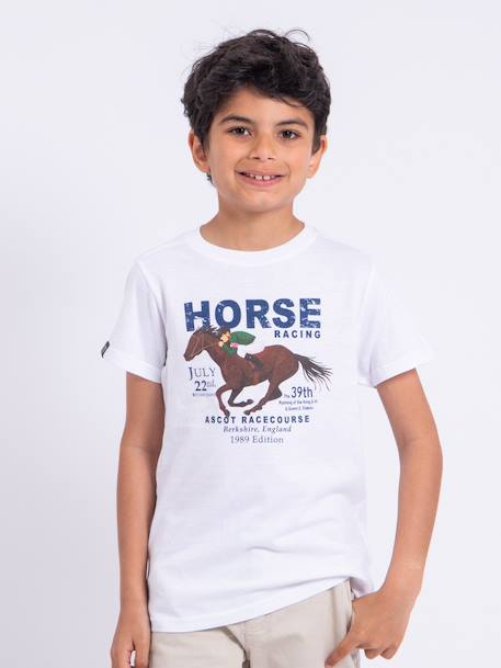 Garçon-T-shirt manches courtes col rond pur coton neder garçon