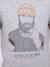 T-shirt col rond pur coton japing garçon Bleu marine+Gris chiné 7 - vertbaudet enfant 