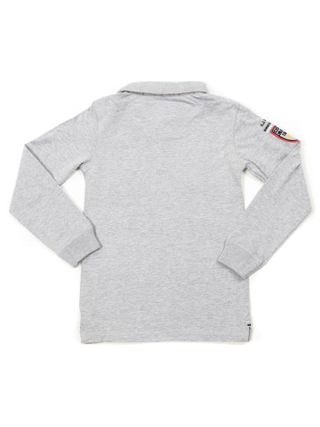Polo poluxol garçon Bleu+Gris 6 - vertbaudet enfant 
