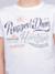 T-shirt col rond pur coton niloman garçon Blanc+Kaki 3 - vertbaudet enfant 