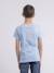 T shirt col rond pur coton nulrik garçon Bleu ciel 2 - vertbaudet enfant 