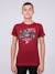 T-shirt col rond pur coton joumea garçon Bordeaux+Gris foncé+Kaki 1 - vertbaudet enfant 