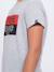 T-shirt col rond pur coton jadamix garçon Gris+Kaki+Noir 3 - vertbaudet enfant 