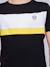 T-shirt col rond pur coton namlet garçon Kaki+Noir 7 - vertbaudet enfant 