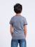 T-shirt manches courtes col rond pur coton nabastil garçon Bleu marine 2 - vertbaudet enfant 