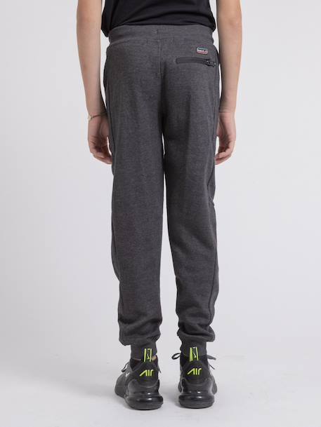 Pantalon molleton vercout garçon Gris foncé+Noir 2 - vertbaudet enfant 