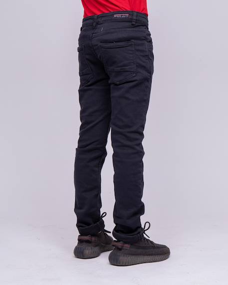 Pantalon chino candelo garçon Beige+Bleu marine+Kaki+Rouge 6 - vertbaudet enfant 