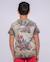 T-shirt col rond pur coton motifs nalko garçon Beige+Kaki 6 - vertbaudet enfant 