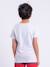 T-shirt manches courtes col rond pur coton noblake garçon Blanc+Gris clair+Noir 6 - vertbaudet enfant 