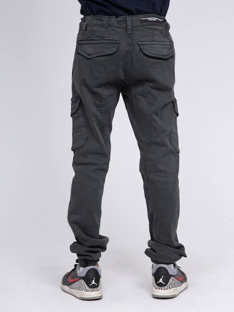 Pantalon battle vaour garçon Beige+Gris+Kaki+Noir 6 - vertbaudet enfant 