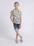 T-shirt col rond nirindo garçon Bleu+Vert 8 - vertbaudet enfant 