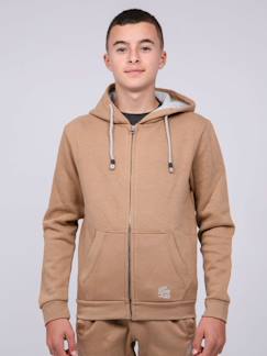 -Sweat zippé capuche wamin garçon