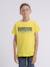 T-shirt col rond pur coton notelox garçon Blanc+Jaune+Rouge 5 - vertbaudet enfant 