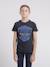 T-shirt col rond pur coton jagny garçon Bleu marine+Cognac+Gris 1 - vertbaudet enfant 