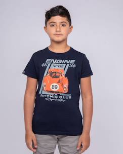 -T-shirt col rond pur coton nitali garçon