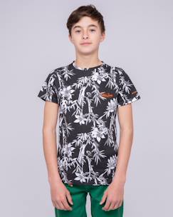 Garçon-T-shirt, polo, sous-pull-T-shirt-T-shirt col rond pur coton motifs naschool garçon