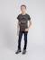 T-shirt col rond pur coton jagny garçon Bleu marine+Cognac+Gris 12 - vertbaudet enfant 