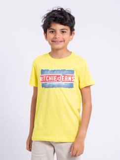 Garçon-T-shirt, polo, sous-pull-T-shirt-T-shirt manches courtes col rond pur coton nipeter garçon