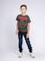 T-shirt col rond pur coton jadamix garçon Gris+Kaki+Noir 8 - vertbaudet enfant 