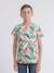 T-shirt col rond nirindo garçon Bleu+Vert 5 - vertbaudet enfant 