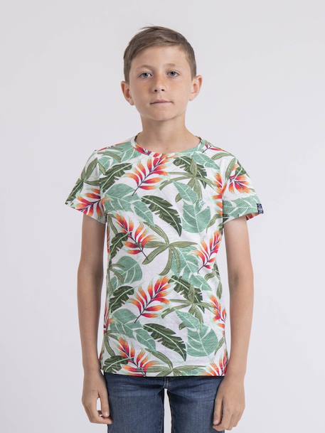 Garçon-T-shirt col rond nirindo garçon