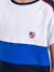 T-shirt manches courtes pur coton nabalia garçon Bleu marine+Kaki+Vert 3 - vertbaudet enfant 