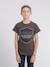 T-shirt col rond pur coton jagny garçon Bleu marine+Cognac+Gris 9 - vertbaudet enfant 