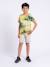 T-shirt manches courtes col rond pur coton nabane garçon Beige+Jaune+Kaki 8 - vertbaudet enfant 