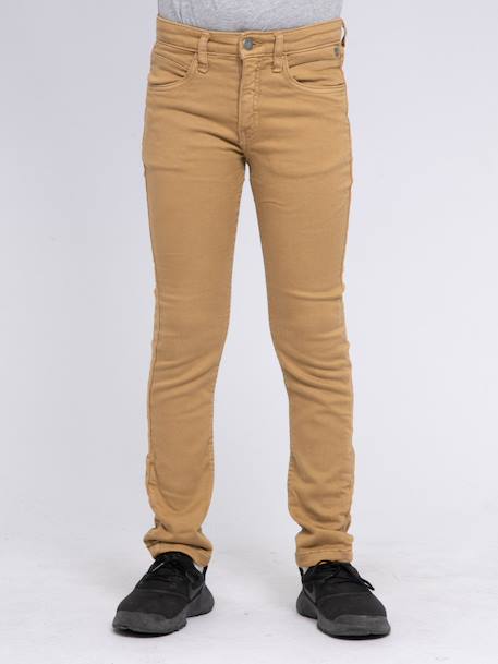 Pantalon 5 poches vaas garçon Beige+Bleu marine+Bordeaux+Kaki+Marron+Rouge brique+Vert 17 - vertbaudet enfant 