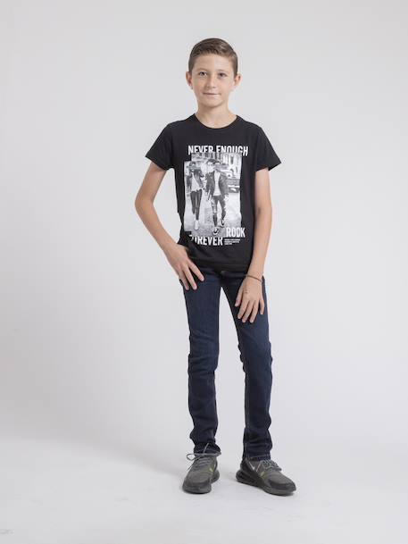 Jean coupe slim spoky garçon Bleu 4 - vertbaudet enfant 