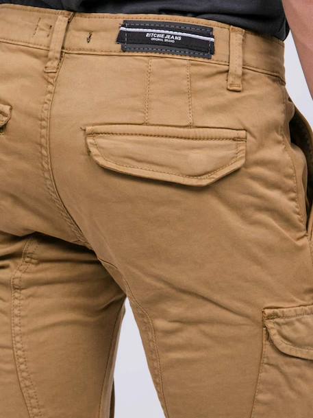 Pantalon battle vaour garçon Beige+Gris+Kaki+Noir 3 - vertbaudet enfant 