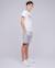 T-shirt col rond pur coton niloman garçon Blanc+Kaki 4 - vertbaudet enfant 