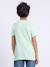 T-shirt manches courtes col rond pur coton numadoc garçon Jaune+Vert 6 - vertbaudet enfant 