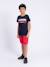 T-shirt manches courtes col rond pur coton nomary garçon Blanc+Jaune+Rouge 12 - vertbaudet enfant 